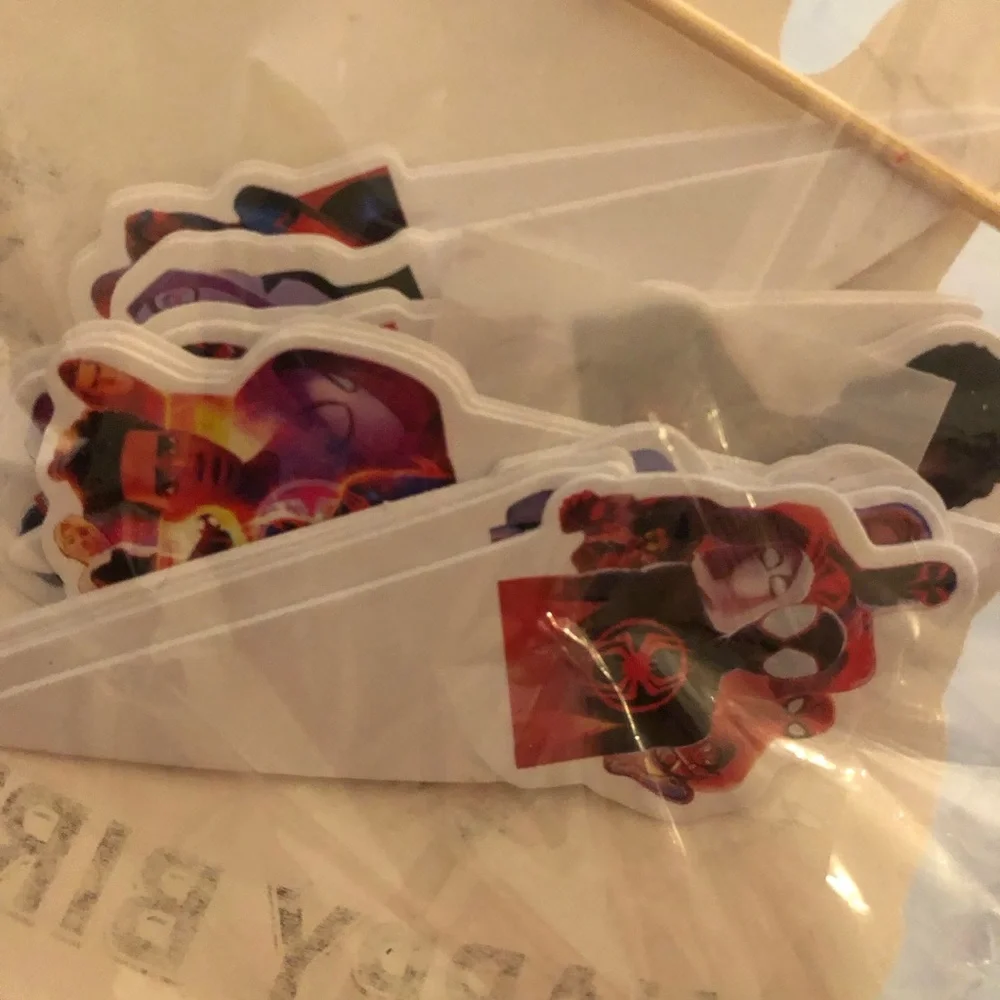 Spider Man party accessories